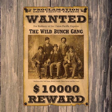 Free Printable Wanted Poster Old West Free Printable