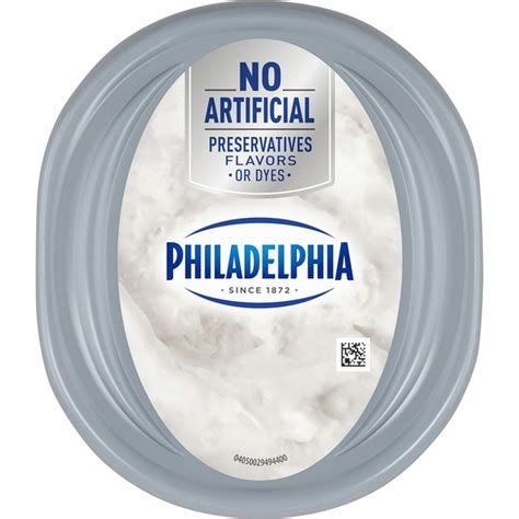 Philadelphia Plain Whipped Cream Cheese 8 Oz From Super King Instacart