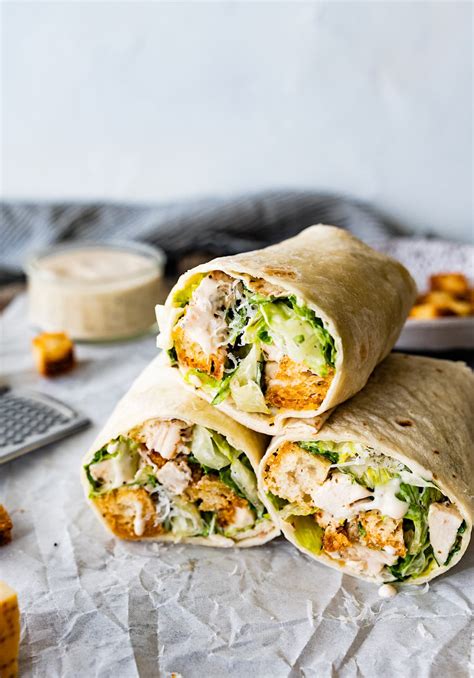 Chicken Caesar Wrap Two Peas And Their Pod