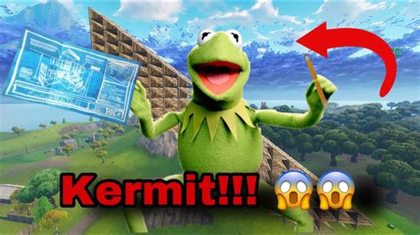 Fortnite Playing With Kermit The Frog Kermit Being Exposed Part 3