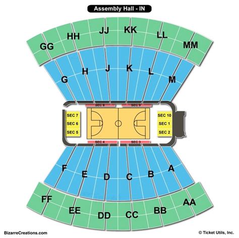 Simon Skjodt Assembly Hall Seating Chart Awesome Home