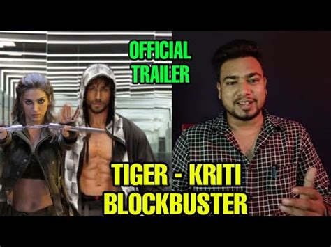 Ganapath Trailer Reaction Tiger Shroff Kriti Sanon Ganapat Movie