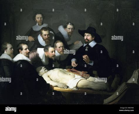Anatomy Lesson Painting Hi Res Stock Photography And Images Alamy