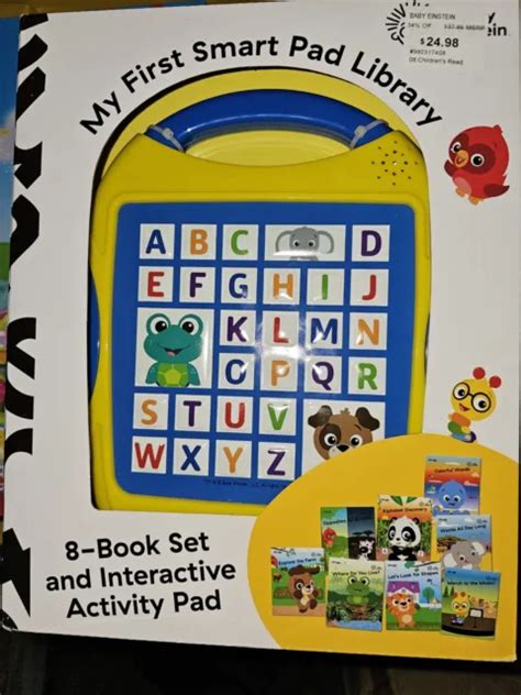 Baby Einstein My First Smart Pad Library Electronic Activity Pad 20