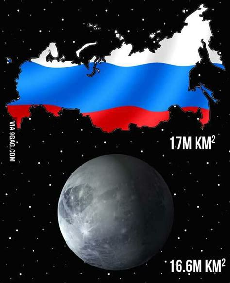 Russia Is Bigger Than Pluto 9gag