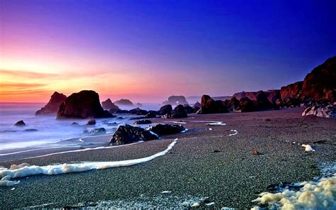 New Life Is Coming Rocks Wonderful Sun Bonito Sea Wave Beach