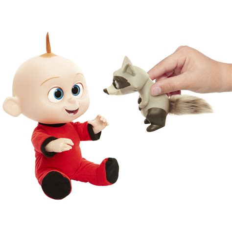 Incredibles 2 Jack Jack Attacks Feature Action Doll With Lights And Sound Includes Raccoon Toy