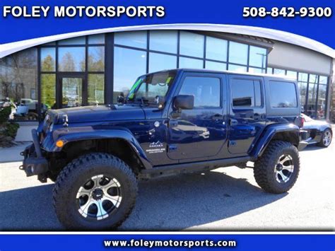 2013 Jeep Wrangler Unlimited Sahara 4x4 Sahara 4dr Suv For Sale In