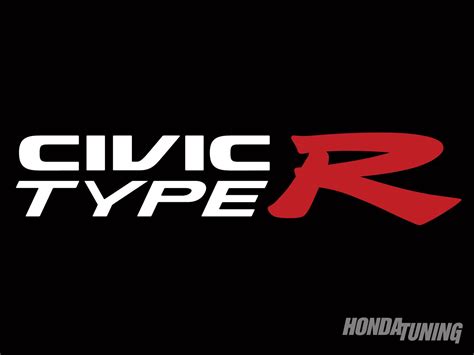 4K Type R Honda Logo Red Wallpaper Honda Civic Type R Competition