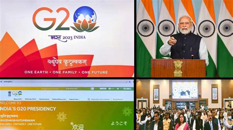 Pm Unveils Logo Of Indias G20 Presidency Explains What It Means To