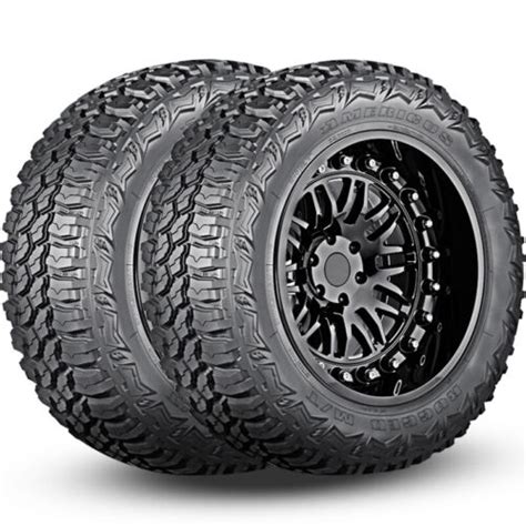 2 Americus Rugged Mt 35x125x17 121q 10 Ply Onoff Road Mud Tires Truck