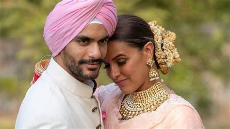 Throwback 32 Pictures From Inside Neha Dhupia And Angad Bedis Beautiful Intimate Wedding