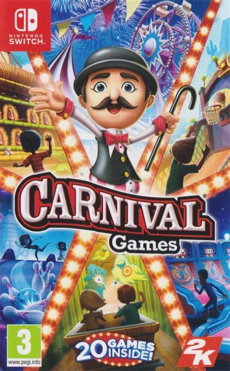 Carnival Games 2018 Box Cover Art Mobygames