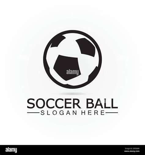 Soccer Ball Logo Design Icon And Symbol Vector Template Football Logo