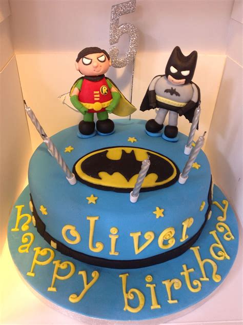 Batman And Robin Cake Batman And Robin Lucas Birthday Cake Cakes