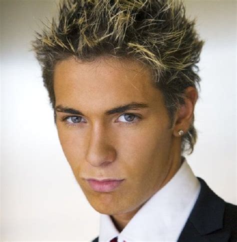 Fades, undercuts, swank pompadours, slicked back gelled styles, cool quiffs, side parts, shaved designs, long top short sides cuts and edgy fauxhawks are something that is extremely popular right now in men's hairstyles. 2000-mens-hairstyles-frosted-tips | Hairstyles & Haircuts ...