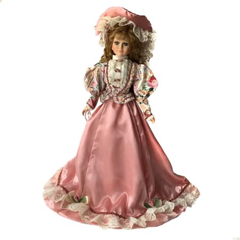 PAMELA COLLECTION FOREVER Friends Victorian Southern Belle Porcelain Doll PicClick