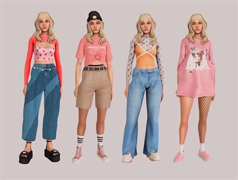 Cool As A Cucumber Lookbook In 2022 Sims 4 Mods Clothes Sims 4 Sims