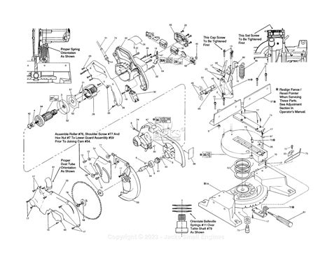 Milwaukee 6490 Serial 799C Miter Saw Parts Parts Diagram For 10