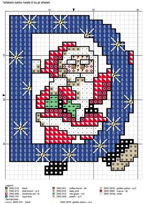 christmas cross merry christmas letters and numbers needlepoint santa claus cross stitch