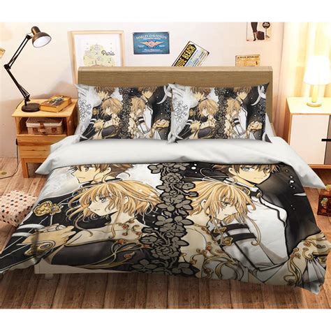 Super King 3d Tsubasa Reservoir Chronicle 3 Anime Bed Pillowcases