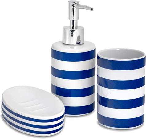 Bathroom Accessories Blue And White Semis Online