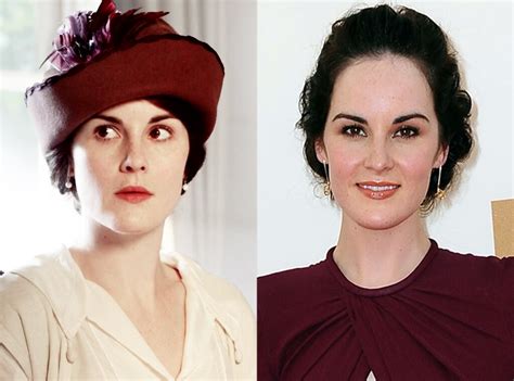 Michelle Dockery As Lady Mary Crawley From Downton Abbey Stars In And