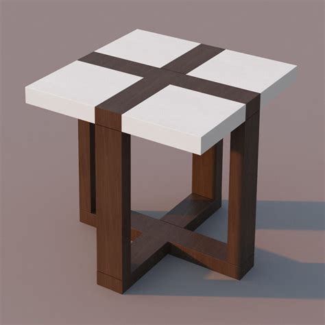 47 teknion 64 sq foot workstation. Modern Cross Structure Coffee-Side Table | Revit Family ...