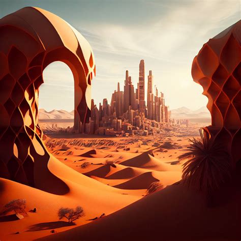 Surrealism Desert City By Brainfogg On Deviantart