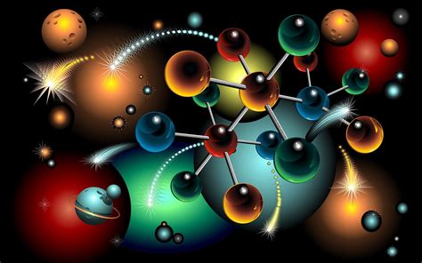 Desktop Molecule Wallpapers Wallpaper Cave