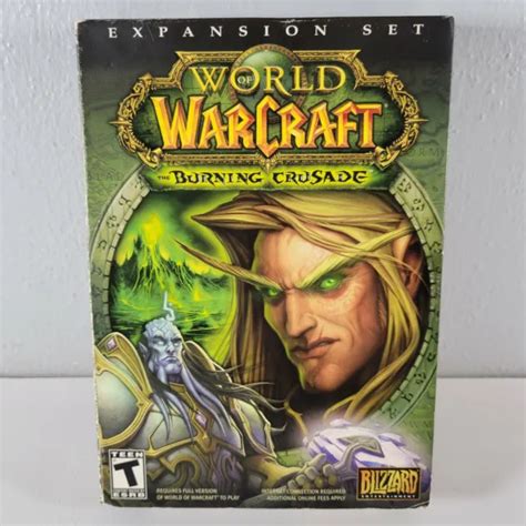 World Of Warcraft The Burning Crusade Pc Game Expansion Set Picclick