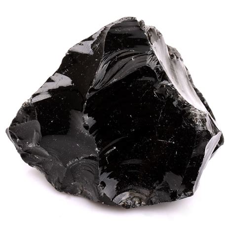 Rough Natural Black Obsidian Tumbled Gemstone Healing Crystal Stone Ebay