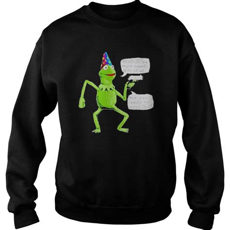 Yer A Wizard Kermit Funny Frog With Gun Shirt Kingteeshop