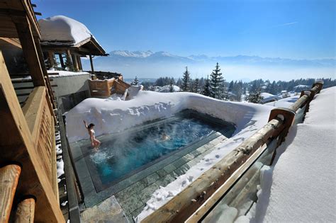 Relax In Luxurious Swiss Style Le Crans Hotel And Spa Swiss Alps