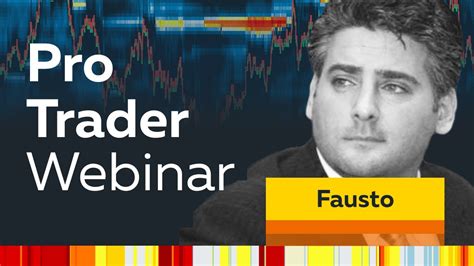 Pro Trader Webinar Stocks Order Flow With Fausto Pugliese At Ctu Youtube