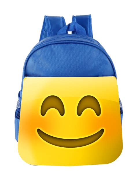 Accessory Avenue Emoji Happy Face Kids Backpack Toddler