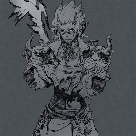 Commission Ffxiv Au Ra By Rousteinire On Deviantart Final Fantasy