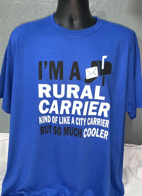 Rural Carrier T Shirt Etsy