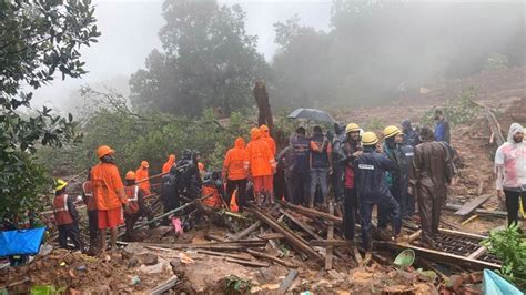 India Landslide Rescuers Recover 27 Dead Dozens Missing