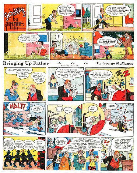 bringing up father by george mcmanus from 7 10 1927 in 2019 old comics bring it on bring up