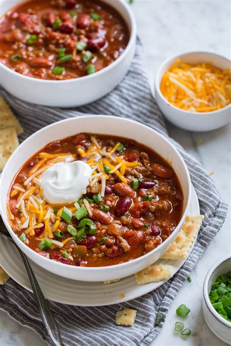 Easy Slow Cooker Chili Best Chili Ever Cooking Classy