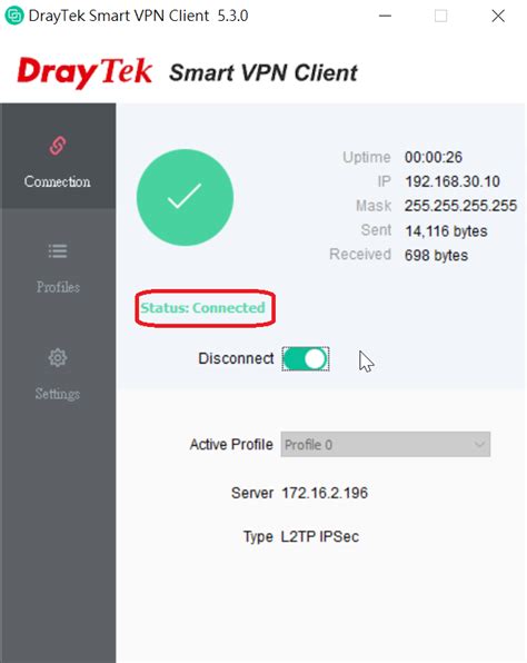 When i try to perform any of securemote functions e.g. L2TP over IPsec from Smart VPN to Vigor Router | DrayTek