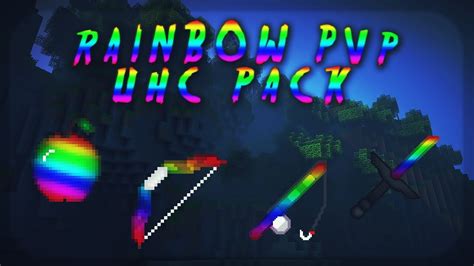 Minecraft Pvp Texturepack Rainbow Pvp Uhc Fps Boost Youtube