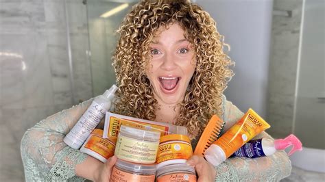 Drugstore Curly Hair Product Battle And Review Cantu Vs Sheamoisture