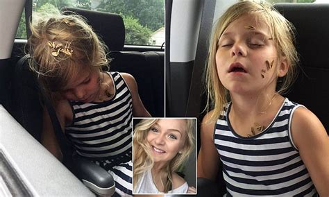 Mia Simper Tweets Snaps Of Her Sleeping Sister Covered In Sunflower