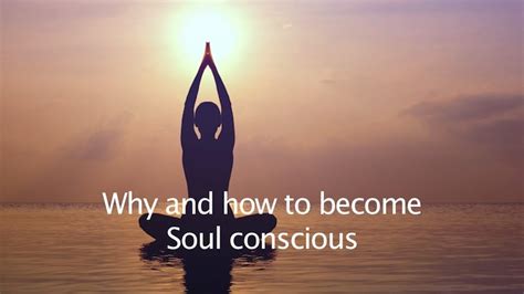 Why And How To Become Soul Conscious I Am University