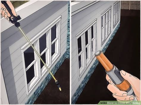 3 Ways To Clean Vinyl Siding Wikihow