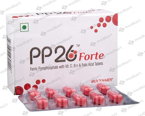 Pp26 Forte Tablet 10 S Price Composition And Generic Alternatives Medkart