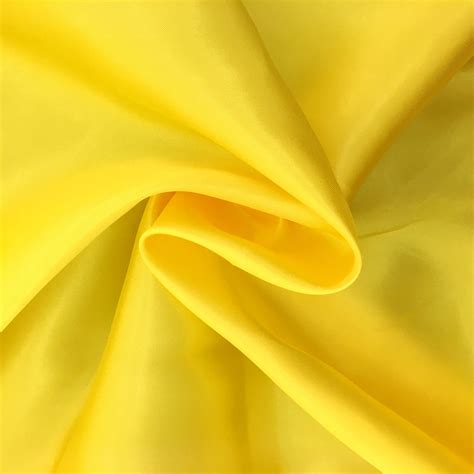 Polyester Satin Yellow
