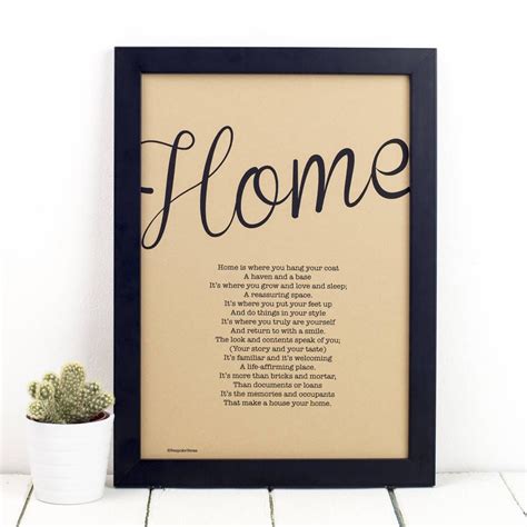 Home Poem New Home Wishes New Home Checklist